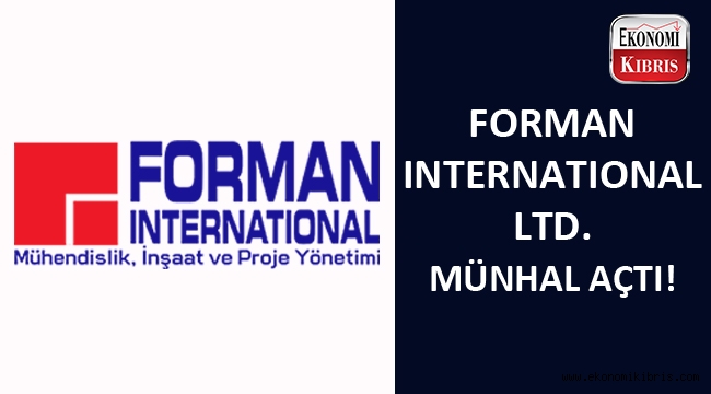 Forman International Ltd münhal açtı