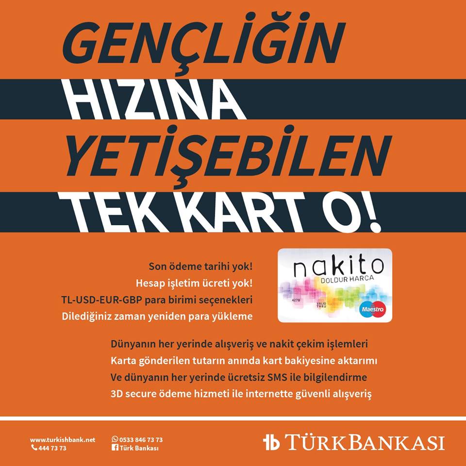 Turk Bankasi Gencligin Hizina Yetisebilen Tek Kart O Kibris Ekonomi Ekonomi Kibris