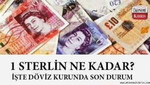 1 sterlin ne kadar? İşte döviz kurlarında son durum...