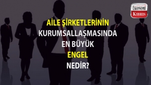 Aile şirketlerinde kurumsallaşma...