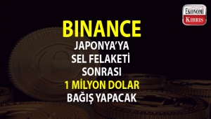 Binance'dan Japonya'ya yardım bağışı...