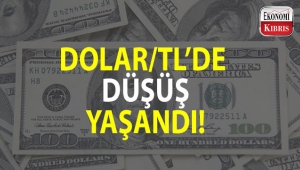 Dolar/TL'de düşüş...