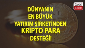 Dünyanın en büyük yatırım şirketinden, Kripto Paralara yatırım desteği...