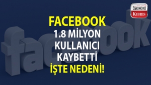 Facebook skandalların ardından büyük oranda kullanıcı kaybetti...