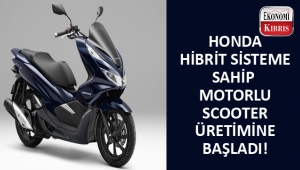 Honda, hibrit teknolojisiyle donatılan PCX HYBRID Scooter üretti...