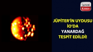Jüpiter'in uydularından İo'da, yanardağ tespit edildi...