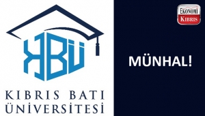 Kıbrıs Batı Üniversitesi münhal açtı...