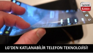 LG katlanabilir telefon üretecek...