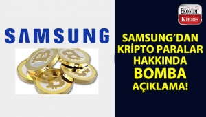 Samsung'dan kripto para duyurusu!..