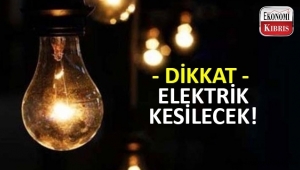 7. 5 saatlik elektrik kesintisi!...