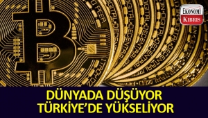 BTC Türkiye'de düşmüyor. 