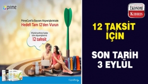Capital Bank PrimeCard ile yapacağınız alışverişlerinizde 12 taksit imkanı..
