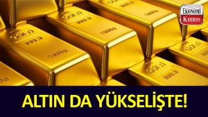 Dolara endeksli olarak altın da yükseliyor. 