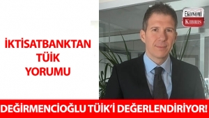 İktisatbanktan TÜİK değerlendirmesi...