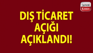 KKTC'nin dış ticaret açığı açıklandı!..