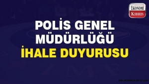 Polis Genel Müdürlüğü ihale duyurusu...