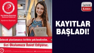 Rauf Denktaş Üniversitesi kayıtları başladı..