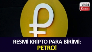 Resmi kripto para birimi: Petro!