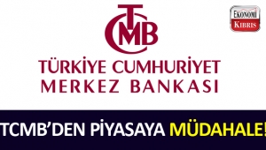 TCMB piyasaya müdahalede bulundu. 