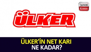 ÜLKER net karını açıkladı. 