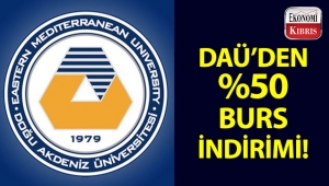 DAÜ'den %50 burs indirimi!..