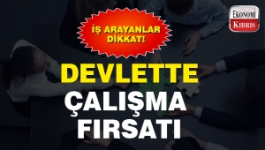 Devlette iş arayanlar dikkat! KKTC Başbakanlık münhal açtı..
