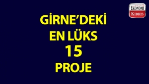 Girne'nin 15 lüks konut projesi!..