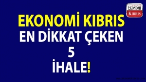 Haftanın en dikkat çeken 5 ihalesi! 15-21 Eylül 2018