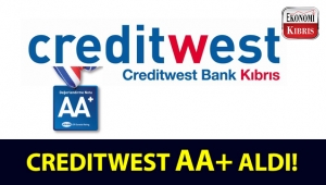 JCR, Creditwest Bankın yüksek seviyedeki yatırım notunu AA+ teyit etti!..