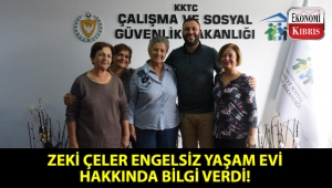 Çalışma ve Sosyal Güvenlik Bakanı Zeki Çeler ile Engelsiz Yaşam Derneği temsilcileri buluştu!..