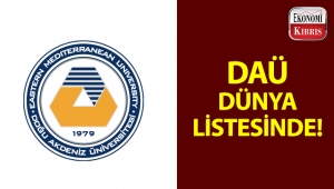 DAÜ, Dünya'nın en iyi üniversiteleri arasında yer almayı başardı!..