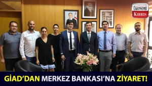 Genç İş Adamları Derneği, KKTC Merkez Bankası'ndan gelen davet üzerine ziyarette bulundu!..