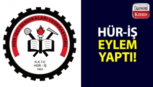 HÜR-İŞ, asgari ücretin yeniden belirlenmesi adına eylem yaptı!..