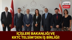 KKTC İçişleri Bakanlığı ile Telsim Vodafone arasında bir iş birliği protokolü imzalandı!..