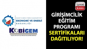 KOBİGEM, “KKTC’de Girişimcilik Projesi Eğitim Sertifikaları Dağıtım Töreni” gerçekleştirecek!..