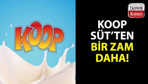 Koop Süt'ten, ekim ayında bir zam daha geldi!