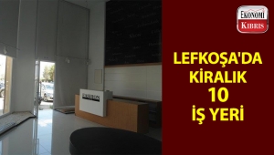 Lefkoşa'da yer alan kiralık iş yerleri!..