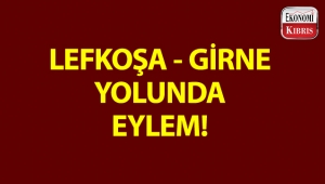 Lefkoşa - Girne yolunda çalışmalara maaş engeli!..