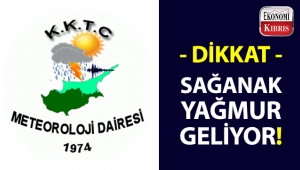 Pazar gününden itibaren havalar soğuyor ve sağanak yağmur bekleniyor!..