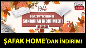 Şafak Home'da sonbahar indirimleri başladı!..