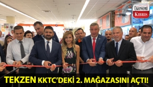 Tekzen, ikinci mağazasını Gazimağusa'da açtı!..