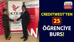 Creditwest Bank, 25 öğrenciye burs imkânı sağlıyor!..