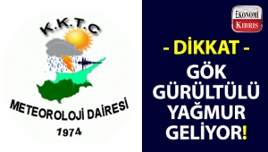 Cumartesi ve pazar günleri sağanak veya gök gürültülü sağanak yağmur bekleniyor!..