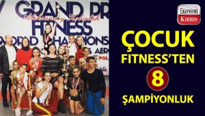 KKTC Nev Çocuk Fitness Milli Takımı’ndan muhteşem başarı!..