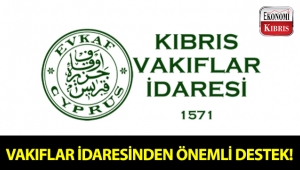 Kıbrıs Vakıflar İdaresinden sel felaketinde mağdur olanlara önemli destek!..