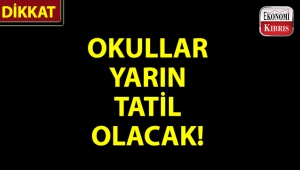 Milli Eğitim ve Kültür Bakanlığı açıkladı: “Okullar yarın tam gün tatil.”