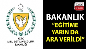 Milli Eğitim ve Kültür Bakanlığı, yarın da okulların tatil olduğunu açıkladı!..