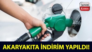 Akaryakıt fiyatlarına indirim yapıldı!..