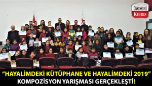 Akdoğan Halk Kütüphanesinin düzenlediği “Hayalimdeki Kütüphane ve Hayalimdeki 2019” konulu kompozisyon yarışması gerçekleşti!..