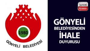 Gönyeli Belediyesinden ihale duyurusu...